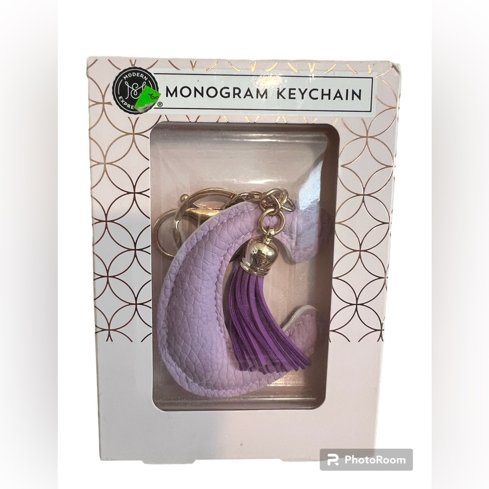 Monogram Keychain | Letter “C”